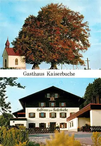 AK / Ansichtskarte Obertrum See Gasthaus Kaiserbuche Kapelle Kat. Obertrum am See