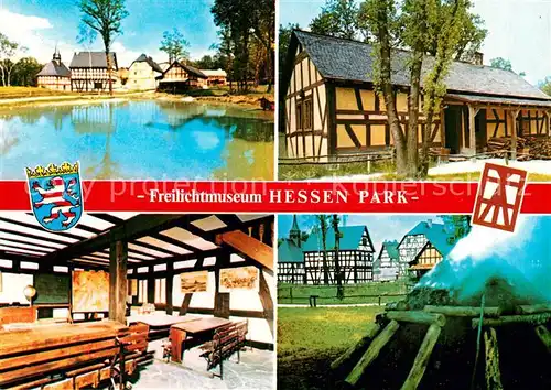 AK / Ansichtskarte Neu Anspach Freilichtmuseum Hessen Park Kat. Neu Anspach