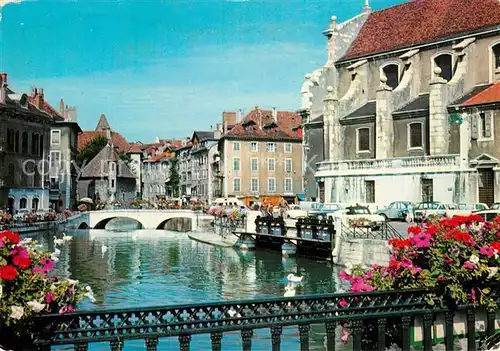 AK / Ansichtskarte Annecy Haute Savoie Thiou et le Palais de l Isle Kat. Annecy