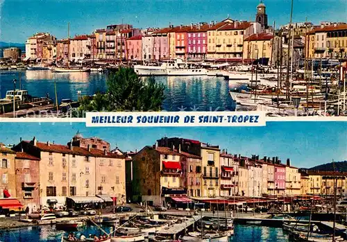AK / Ansichtskarte Saint Tropez Var Le port Kat. Saint Tropez