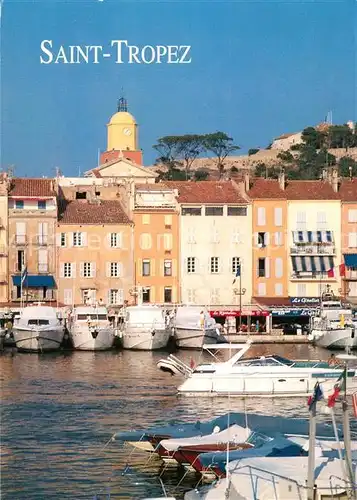 AK / Ansichtskarte Saint Tropez Var Hafenpartie Kat. Saint Tropez