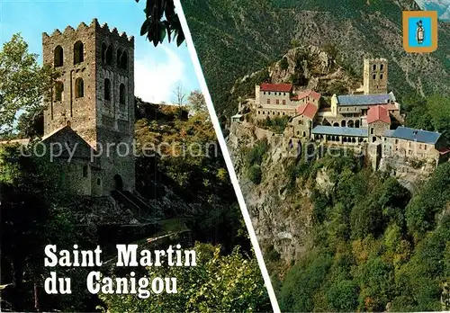 AK / Ansichtskarte Saint Martin du Canigou Abbaye de Saint Martin du Canigou Kat. Abbaye Saint Martin du Canigou