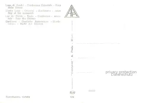 AK / Ansichtskarte Lago di Garda Gardesana Orientale Baja delle Sirene Kat. Italien