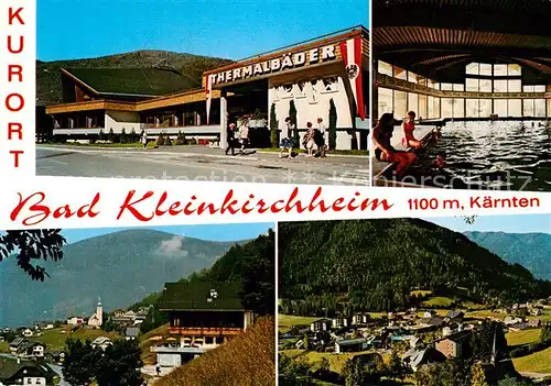 AK / Ansichtskarte Bad Kleinkirchheim Kaernten Teilansichten Kurort Thermalbad Hallenbad Alpen Kat. Bad Kleinkirchheim