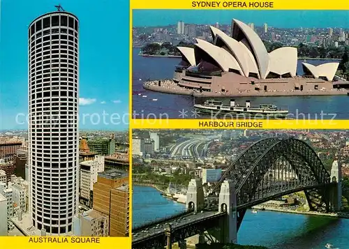 AK / Ansichtskarte Sydney New South Wales Australia Square Opera House Harbour Bridge Kat. Sydney