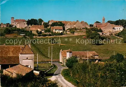 AK / Ansichtskarte Taize Saone et Loire Village avec eglise romane XII siecle Kat. Taize