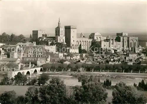 AK / Ansichtskarte Avignon Vaucluse Palais des Papes XIV siecle Kat. Avignon