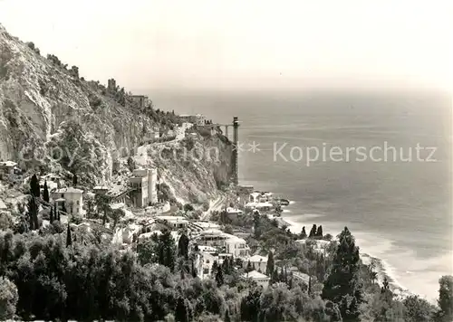 AK / Ansichtskarte Menton Alpes Maritimes Vue generale sur la Frontiere Cote Kat. Menton