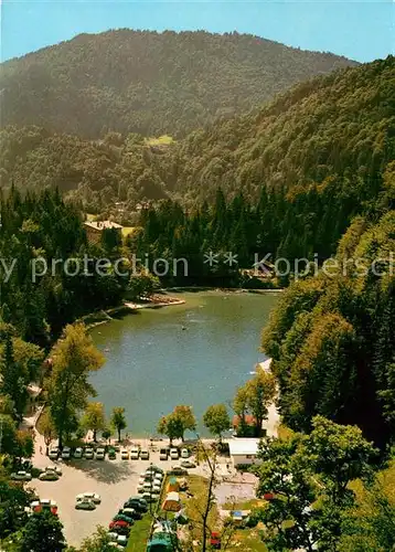 AK / Ansichtskarte Oberaudorf Luegsteinsee mit Campingplatz Grafenburg und Nusslberg Kat. Oberaudorf