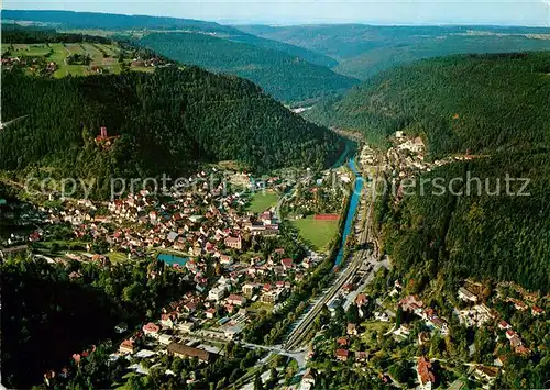 AK / Ansichtskarte Bad Liebenzell Heilbad Luftkurort im Schwarzwald Fliegeraufnahme Kat. Bad Liebenzell