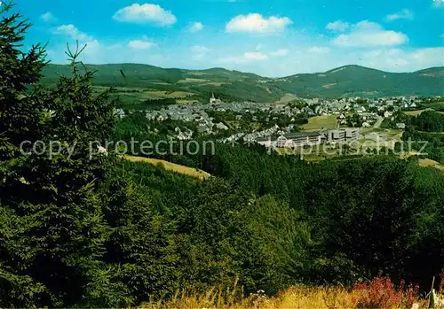 AK / Ansichtskarte Winterberg Hochsauerland Panorama heilklimatischer Kurort Kat. Winterberg