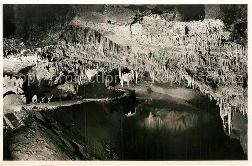AK / Ansichtskarte Hoehlen Caves Grottes Han sur Lesse Salle des Draperies Kat. Berge