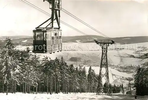 AK / Ansichtskarte Seilbahn Fichtelberg Oberwiesenthal  Kat. Bahnen