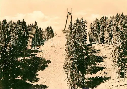 AK / Ansichtskarte Ski Flugschanze Johanngeorgenstadt Erzgebirgsschanze  Kat. Sport