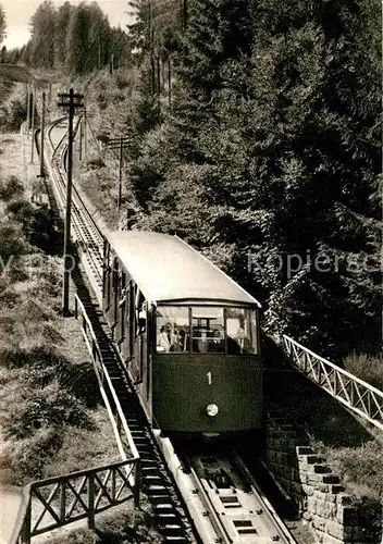 AK / Ansichtskarte Zahnradbahn Wildbad Schwarzwald Sommerbergbahn  Kat. Bergbahn