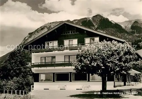 AK / Ansichtskarte Oberstdorf Gasthaus Kuehberg  Kat. Oberstdorf