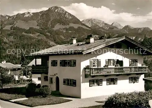 AK / Ansichtskarte Berchtesgaden Haus Danzer  Kat. Berchtesgaden