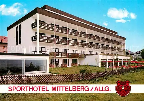 AK / Ansichtskarte Mittelberg Guenzach Sporthotel Kat. Guenzach