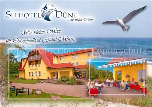 AK / Ansichtskarte Graal Mueritz Ostseebad Seehotel Duene Kat. Seeheilbad Graal Mueritz