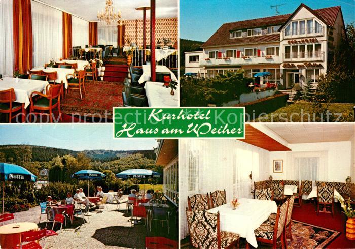 AK / Ansichtskarte Bad Bodendorf Kurhotel Haus am Weiher