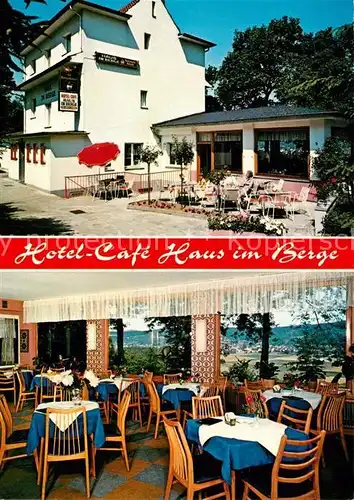 AK / Ansichtskarte Sinzig Cafe Hotel Haus im Berge Terrasse Kat. Sinzig
