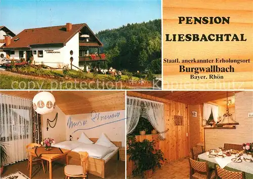 AK / Ansichtskarte Burgwallbach Pension Liebesbachtal Kat. Schoenau a.d.Brend