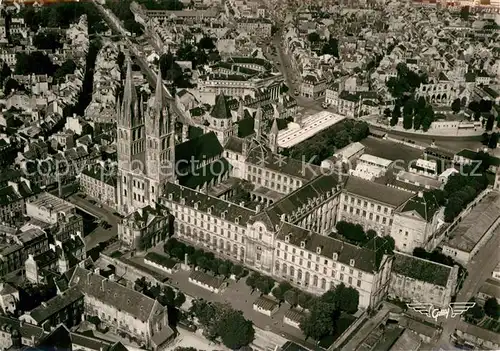 AK / Ansichtskarte Caen Abbaye aux Hommes Fliegeraufnahme Kat. Caen