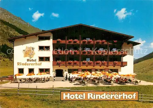 AK / Ansichtskarte Hintertux Zillertal Hotel Rindererhof Kat. Tux