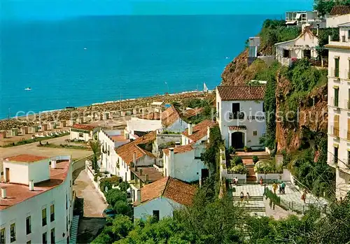 AK / Ansichtskarte Torremolinos Barrio y playa del Bajondillo Kat. Malaga Costa del Sol