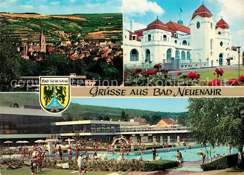 AK / Ansichtskarte Bad Neuenahr Ahrweiler Panorama Casino Schwimmbad Kat. Bad Neuenahr Ahrweiler