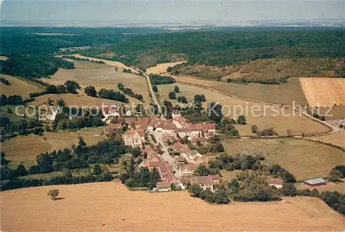 AK / Ansichtskarte Colmery Vue aerienne du bourg de Colmery Kat. Colmery