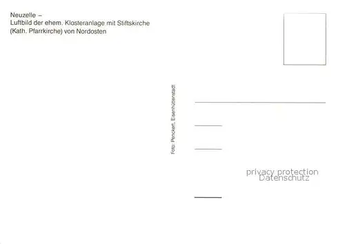 AK / Ansichtskarte Neuzelle Fliegeraufnahme Klosteranlage mit Stiftskirche Kat. Neuzelle