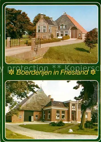 AK / Ansichtskarte Friesland Niederlande Boerderijen Kat. Region