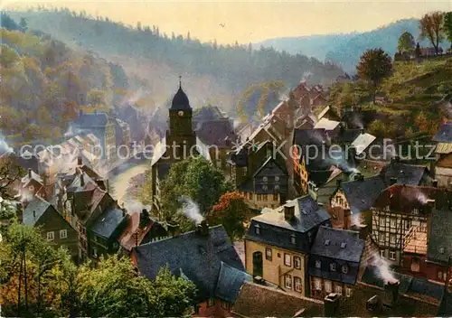 AK / Ansichtskarte Monschau im Morgengrauen Kat. Monschau