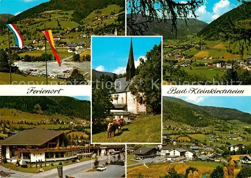AK / Ansichtskarte Bad Kleinkirchheim Kaernten Teilansichten Ferienort Thermalbad Kirche Kat. Bad Kleinkirchheim