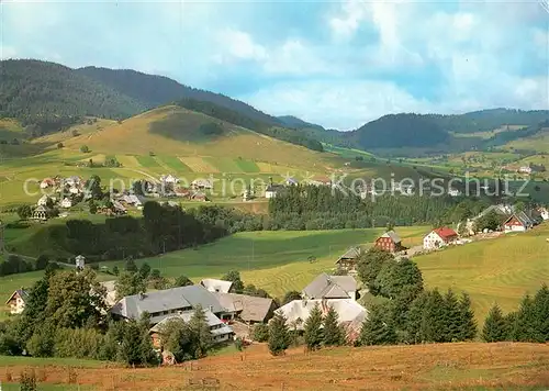 AK / Ansichtskarte Bernau Schwarzwald Panorama Hoehenluftkurort Wintersportplatz Kat. Bernau im Schwarzwald