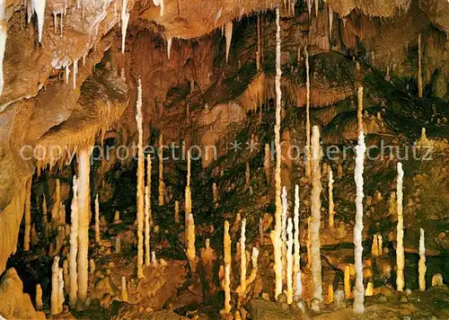 AK / Ansichtskarte Hoehlen Caves Grottes Attendorf Tropfsteinhoehle Kerzenhalle  Kat. Berge