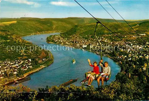 AK / Ansichtskarte Sessellift Boppard Rhein  Kat. Bahnen