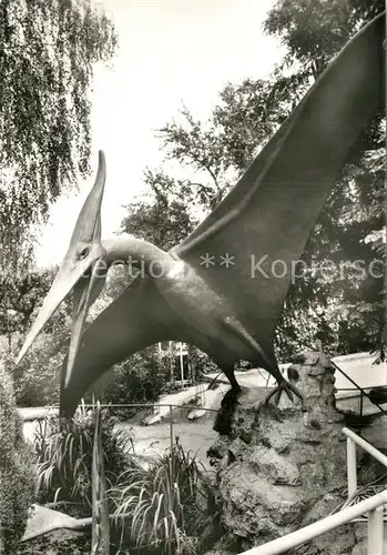 AK / Ansichtskarte Dinosaurier Pteranodon Kleinwelka Saurierparkanlage  Kat. Tiere