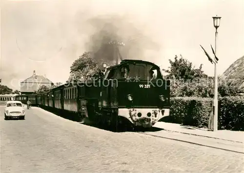 AK / Ansichtskarte Lokomotive 99321 Molly Kuehlungsborn  Kat. Eisenbahn