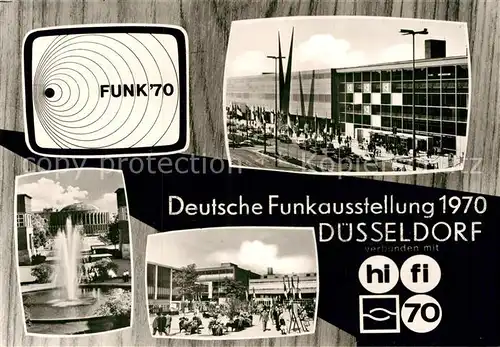 AK / Ansichtskarte Funk Deutsche Funkausstellung Duesseldorf  Kat. Technik