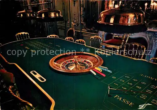 AK / Ansichtskarte Casino Spielbank Baden Baden Roulette  Kat. Spiel