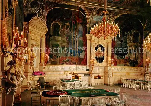 AK / Ansichtskarte Casino Spielbank Baden Baden Salle Louis XIII Gruener Saal  Kat. Spiel