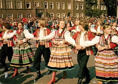 AK / Ansichtskarte Tanz Taenzer Polen Kinder Dni Zielonej Gory 
