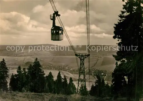 AK / Ansichtskarte Seilbahn Fichtelberg Oberwiesenthal  Kat. Bahnen