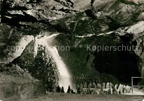 AK / Ansichtskarte Hoehlen Caves Grottes Friedrichroda Marienglashoehle Kristallgrotte Hoehlensee  Kat. Berge