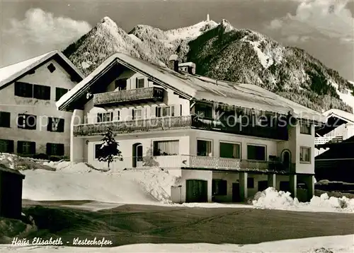 AK / Ansichtskarte Westerhofen Ofterschwang Cafe Pension Elisabeth  Kat. Ofterschwang