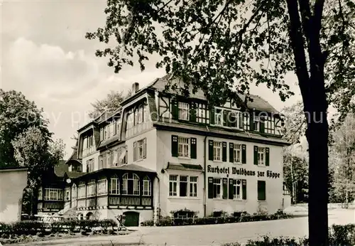 AK / Ansichtskarte Bad Klosterlausnitz Kurhotel Waldhaus zur Koeppe Kat. Bad Klosterlausnitz