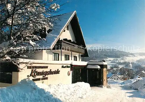 AK / Ansichtskarte Warmensteinach Pension Koenigsheide Kat. Warmensteinach Fichtelgebirge