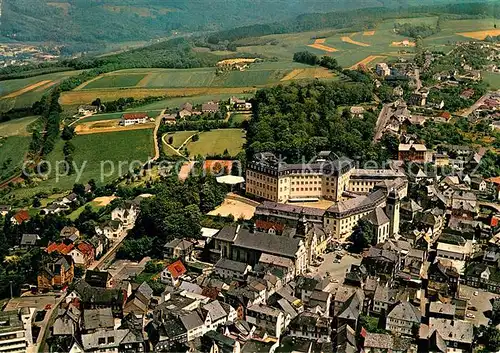 AK / Ansichtskarte Hachenburg Westerwald Fliegeraufnahme Kat. Hachenburg